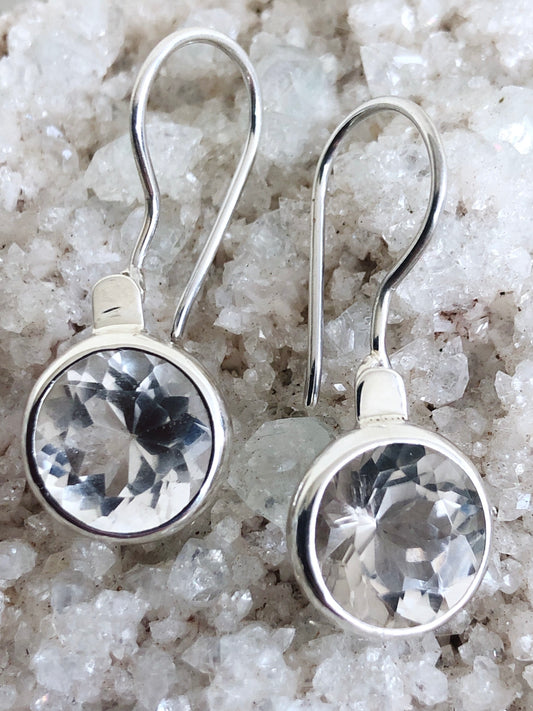 Angelic Petalite Sterling Silver Earrings
