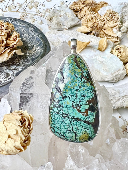 ‘Hathor’s Embrace’ Turquoise Talisman Pendent 925 TP2