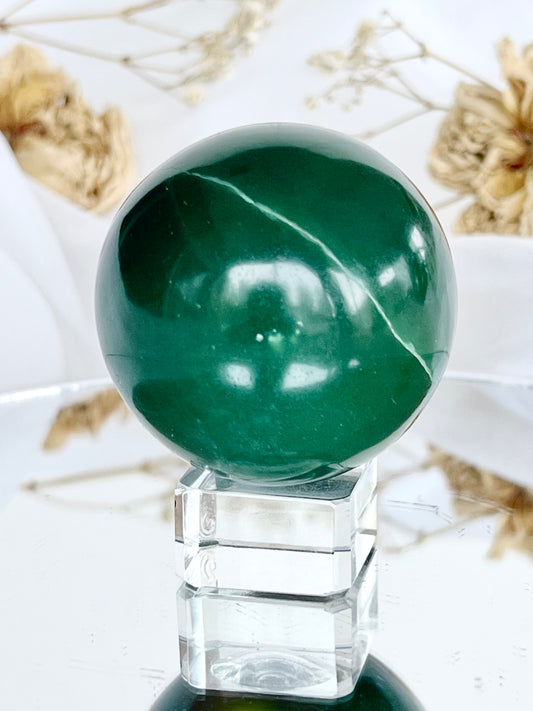 Nephrite Jade Sphere NJ3