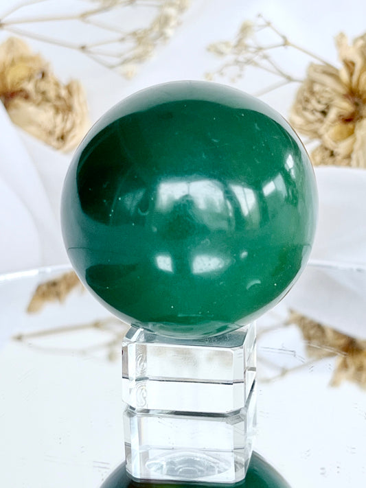 Nephrite Jade Sphere NJ1