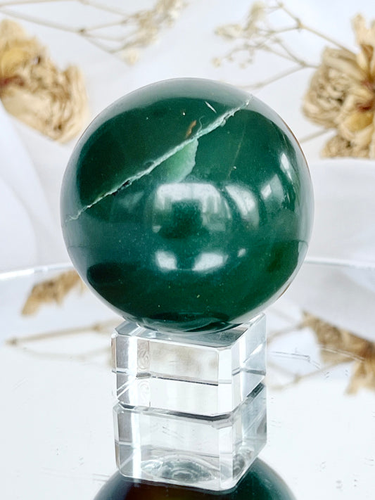 Nephrite Jade Sphere NJ5