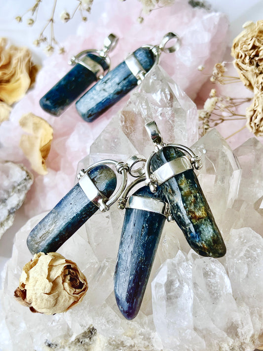 Blue Kyanite Sterling Silver Pendent BKP1