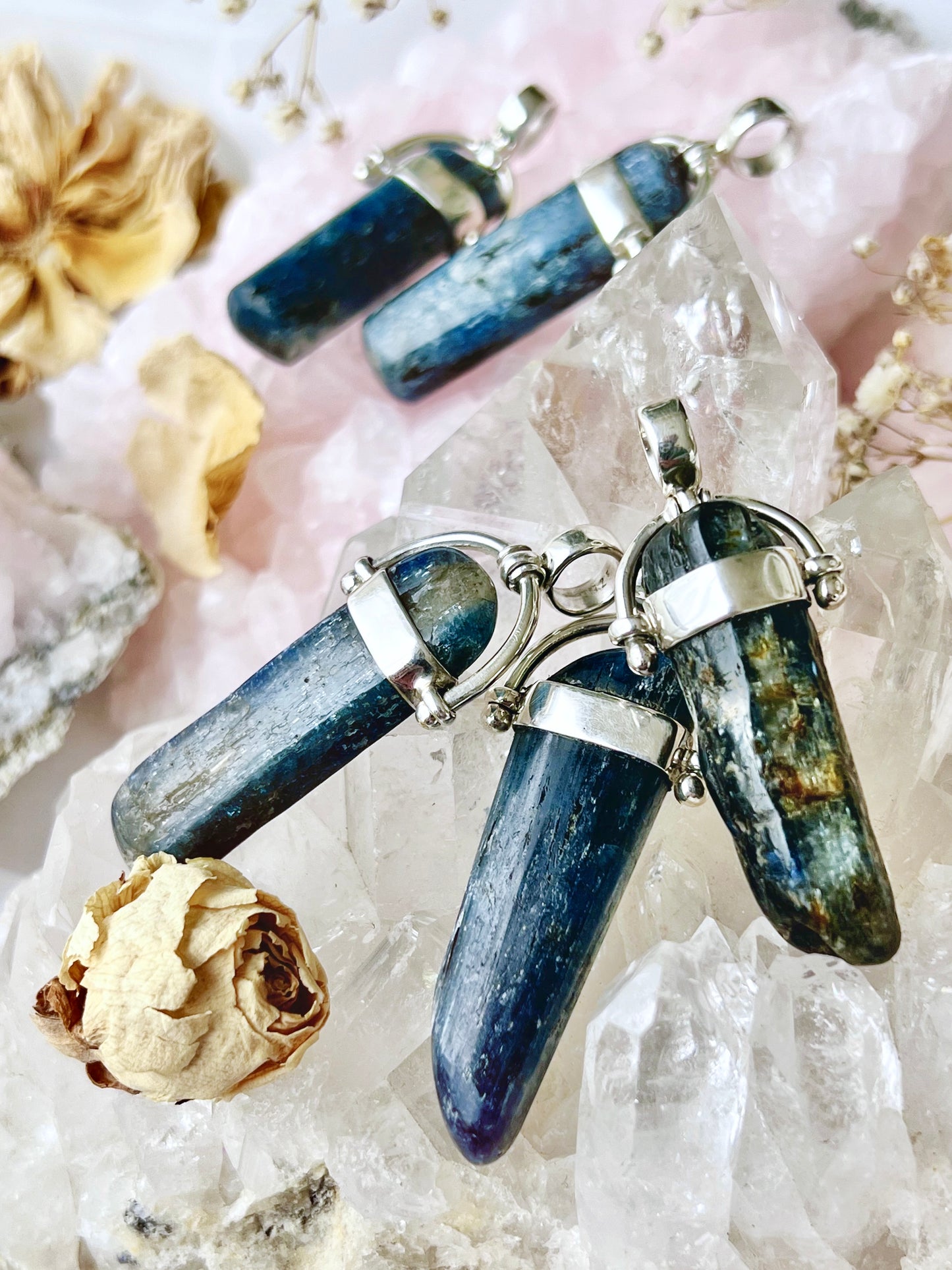 Blue Kyanite Sterling Silver Pendent BKP1