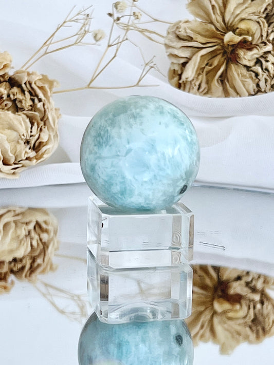Larimar Sphere In Matrix 6039