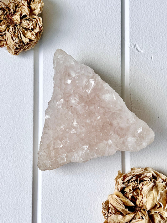 Rare Pink Apophyllite Cluster 6062