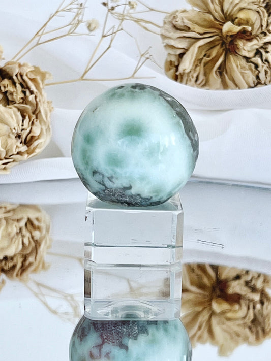 Larimar Sphere In Matrix 6041