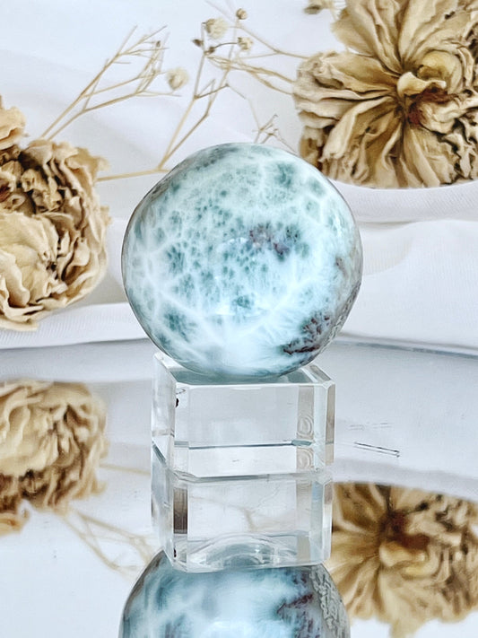 Larimar Sphere In Matrix 6034