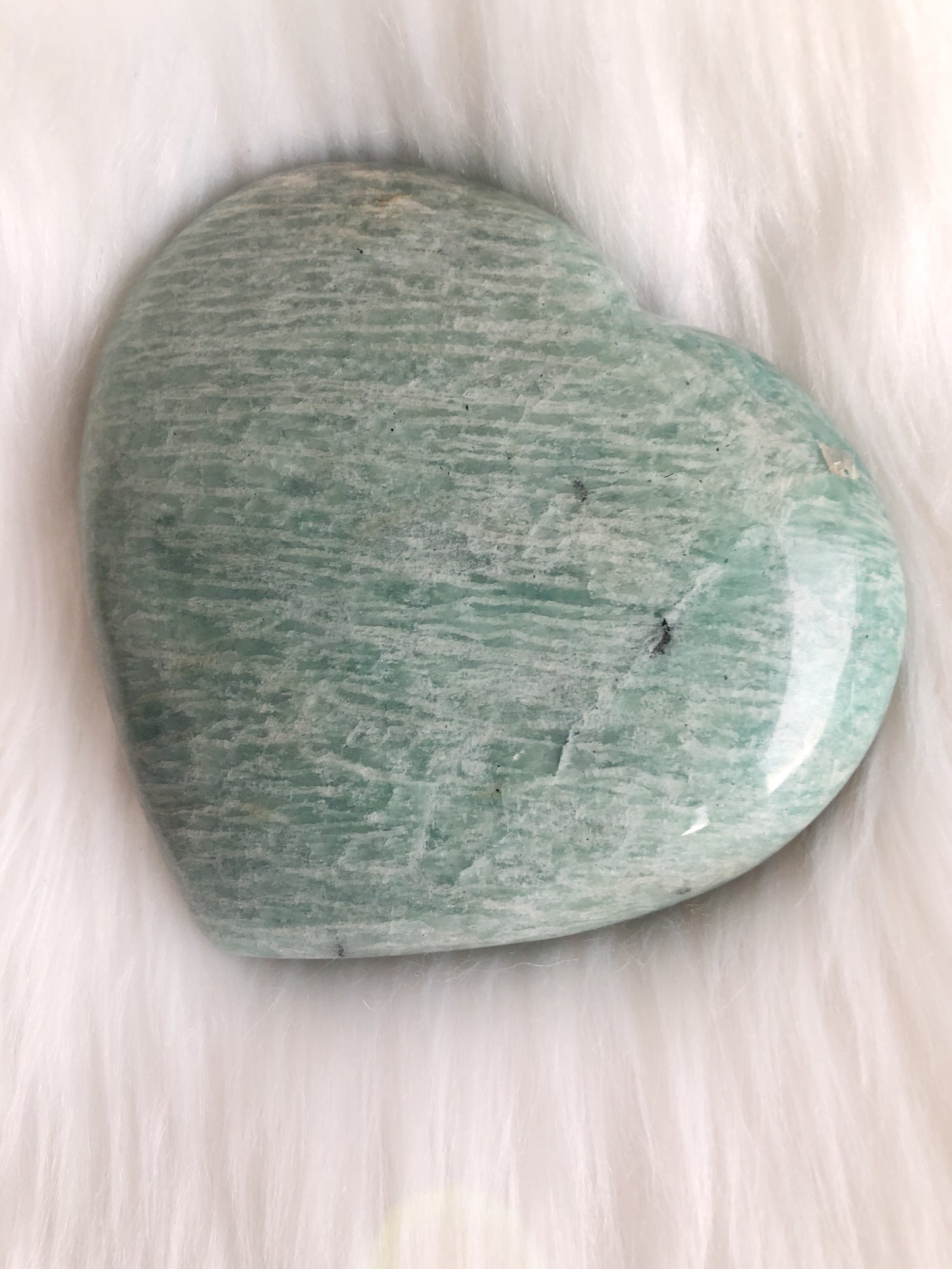 Amazonite Heart