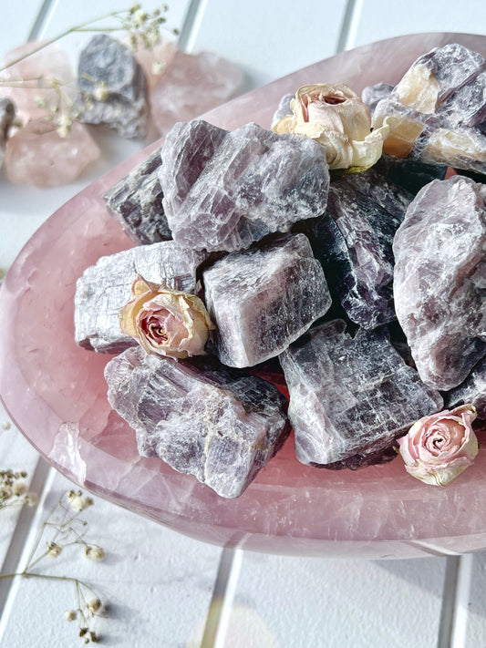 Rare Purple Anhydrite Natural Rough