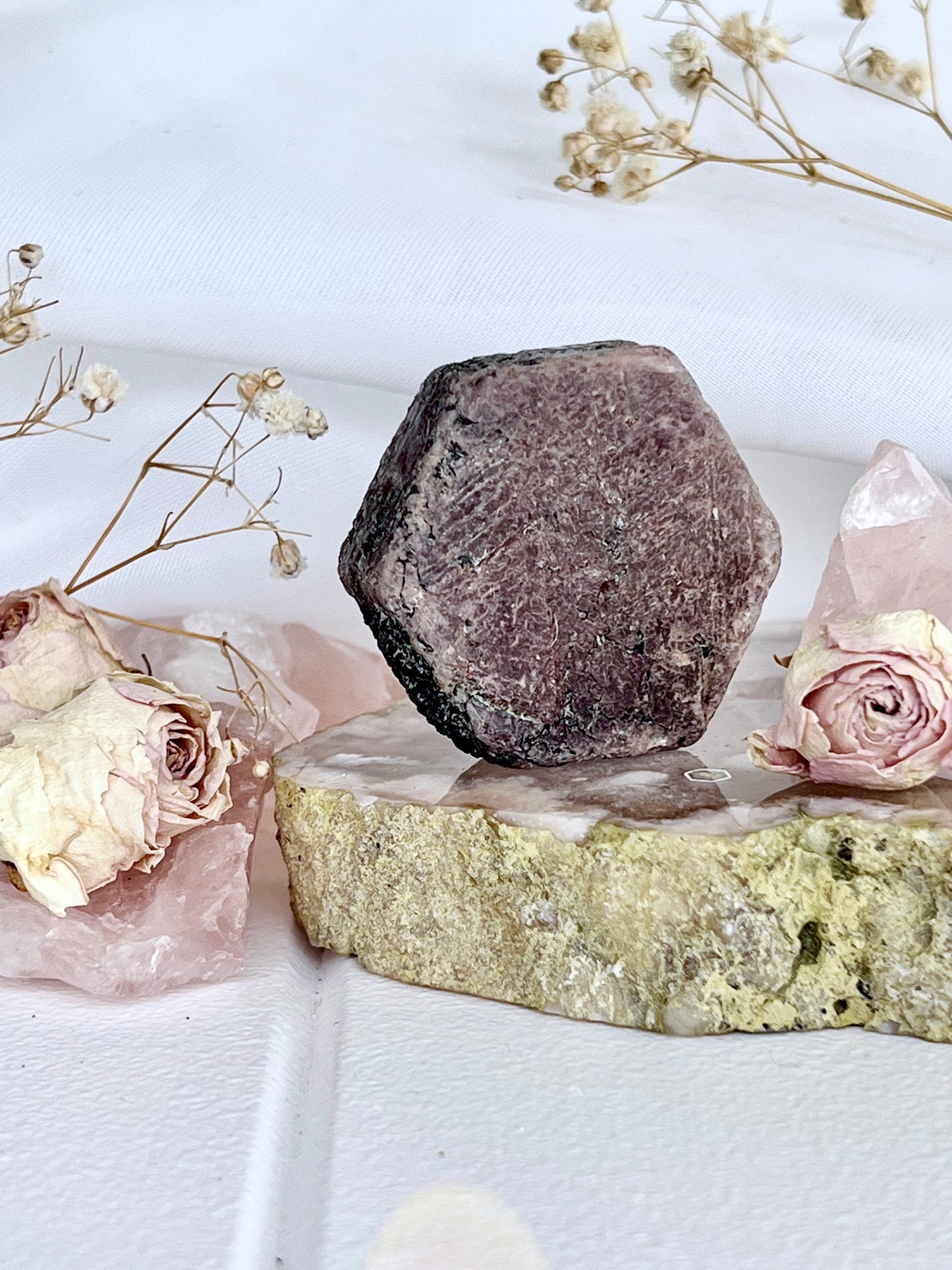 Natural Record Keeper Ruby Hexagon R8