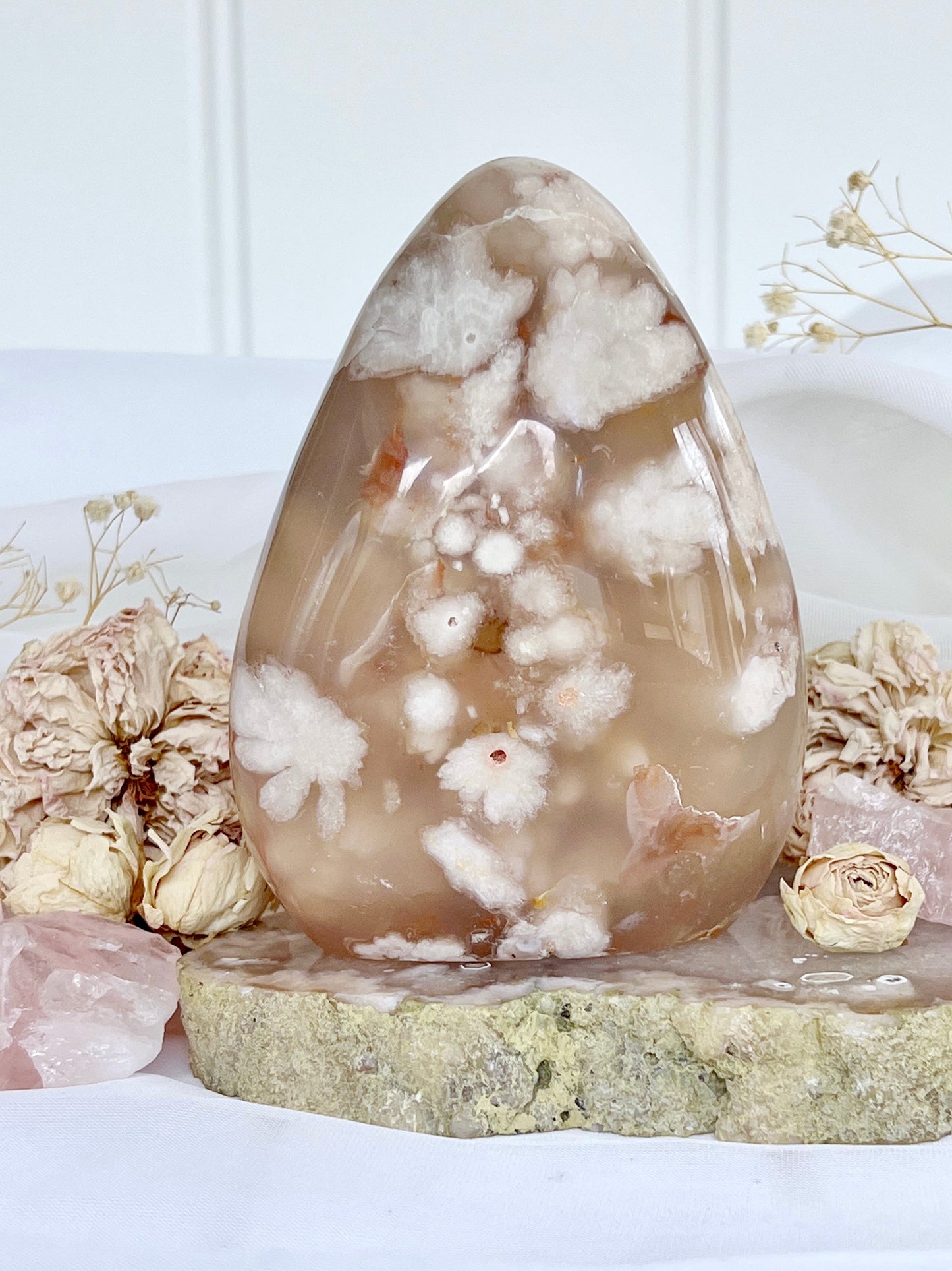 Flower Agate Freeform 250