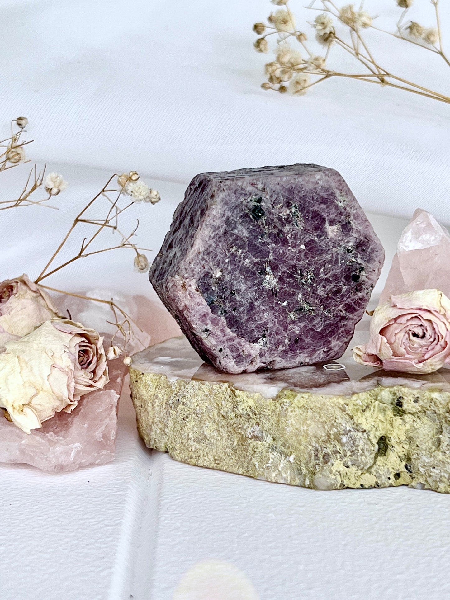 Natural Record Keeper Ruby Hexagon R3