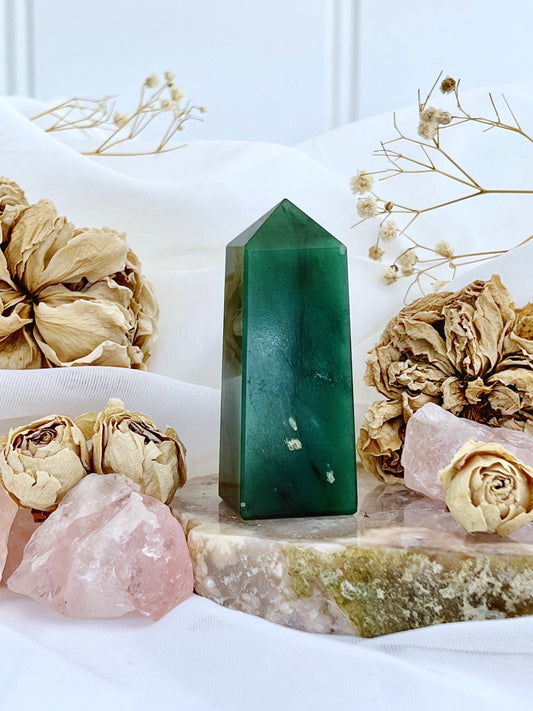 Nephrite Jade Obelisk 4647