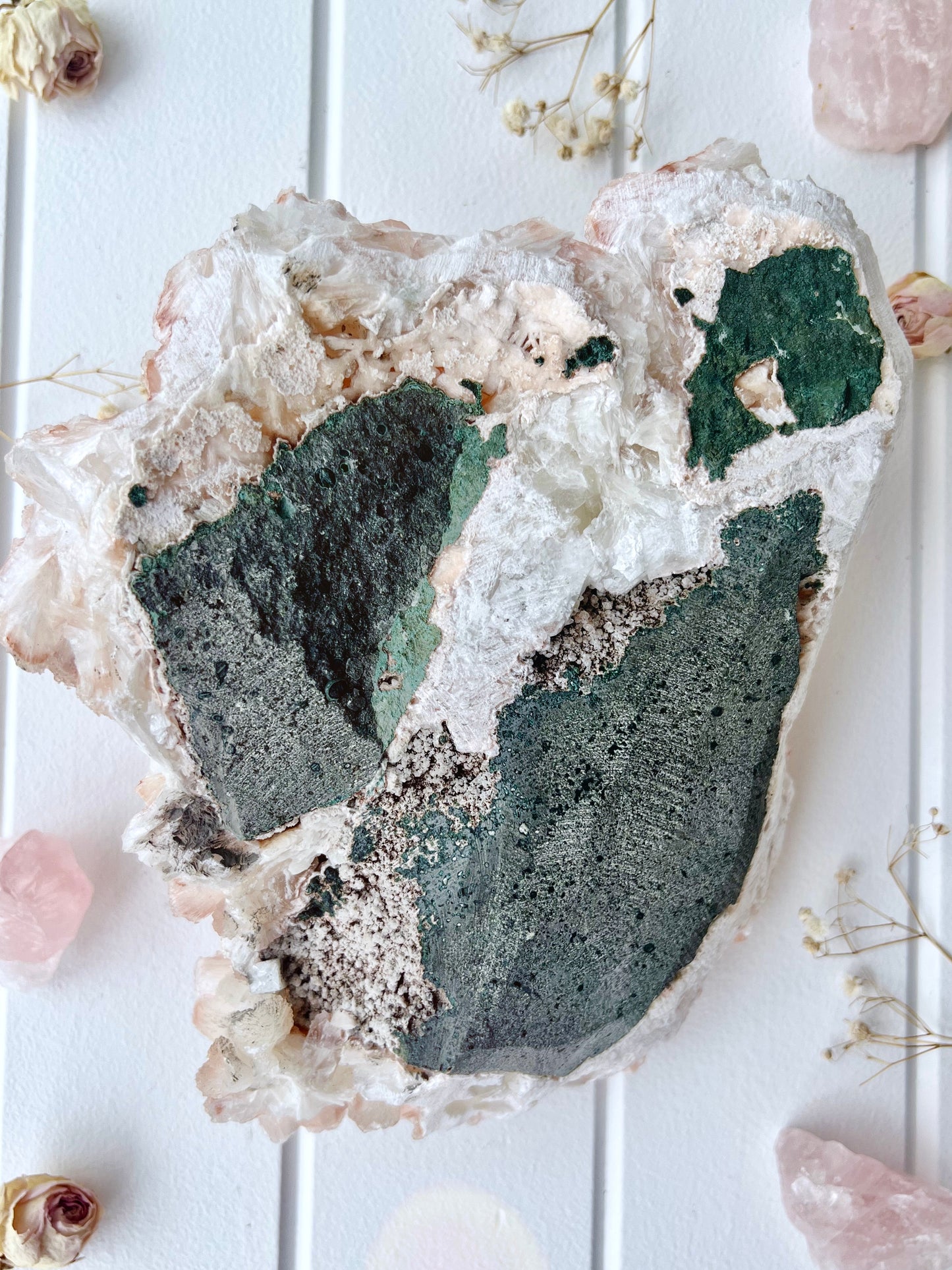 Red Orange Sugar Kissed Sunset Stilbite Cluster
4403