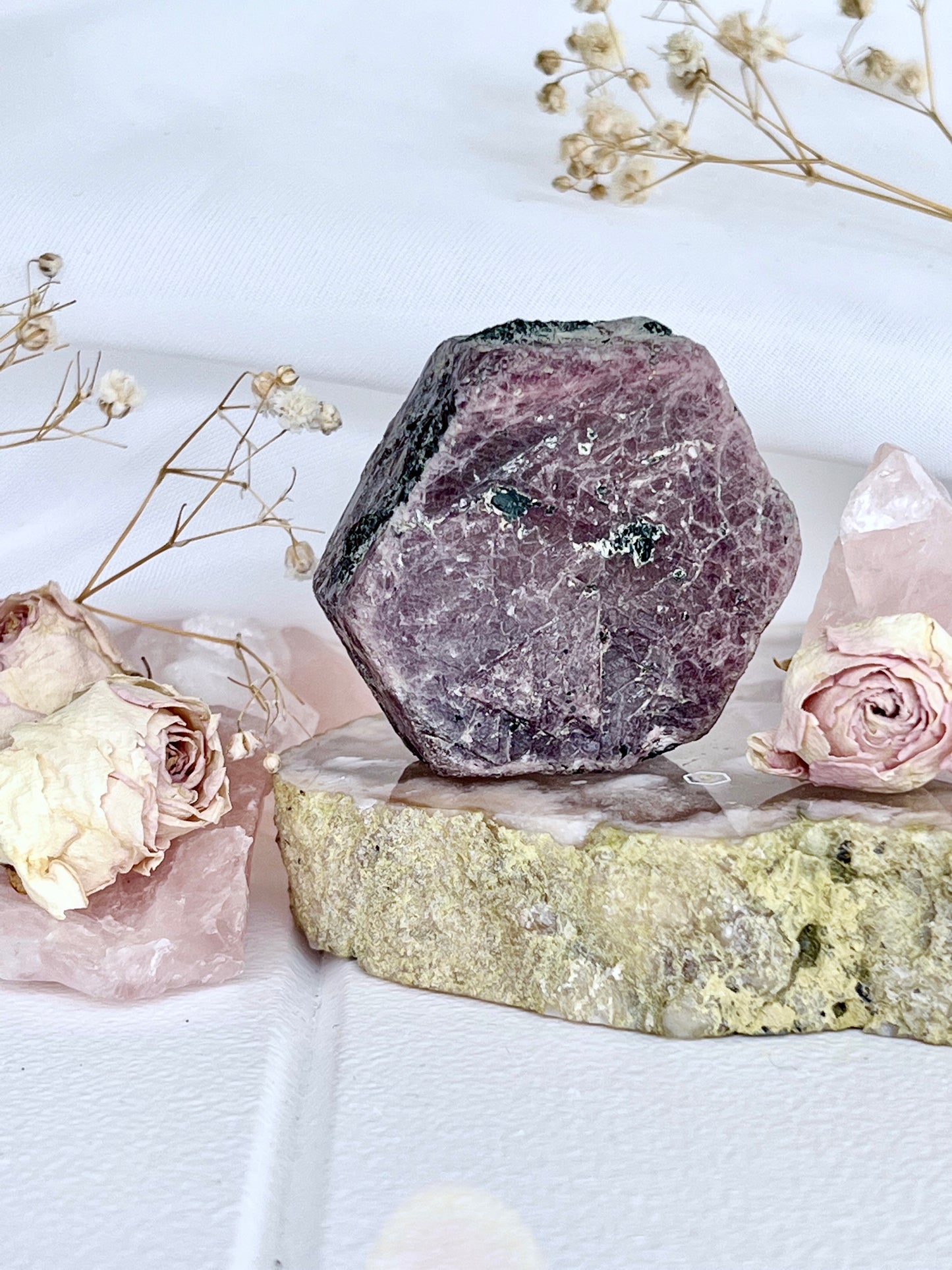 Natural Record Keeper Ruby Hexagon R2