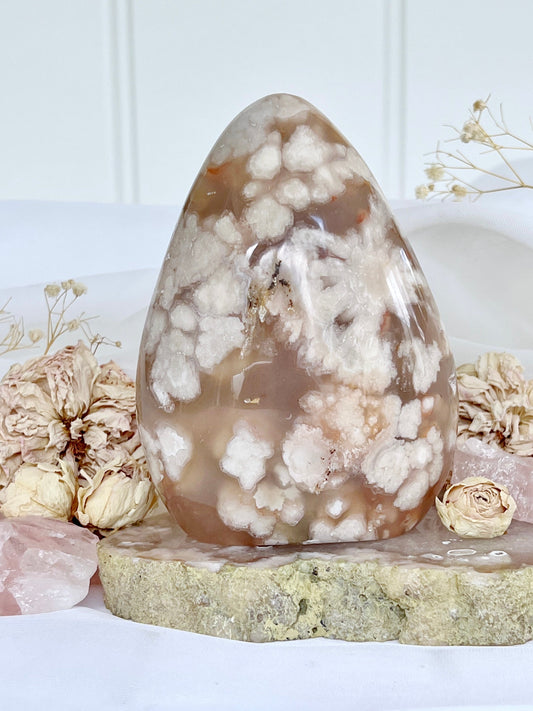 Flower Agate Freeform 250