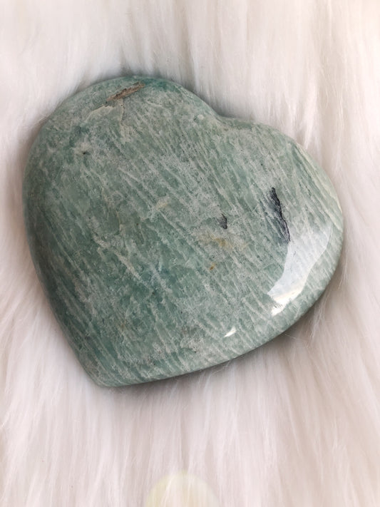 Amazonite Heart