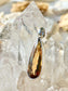 ‘Hemera’ Brazilian Citrine Elongated Teardrop Pendent 925 CP1