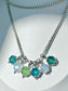 ‘Harmonia’ Hexagon Ocean Kyanite Pendent OK1