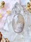 ‘Aiyana’ Oval Flower Agate Sterling Silver Ring 925 FAR1