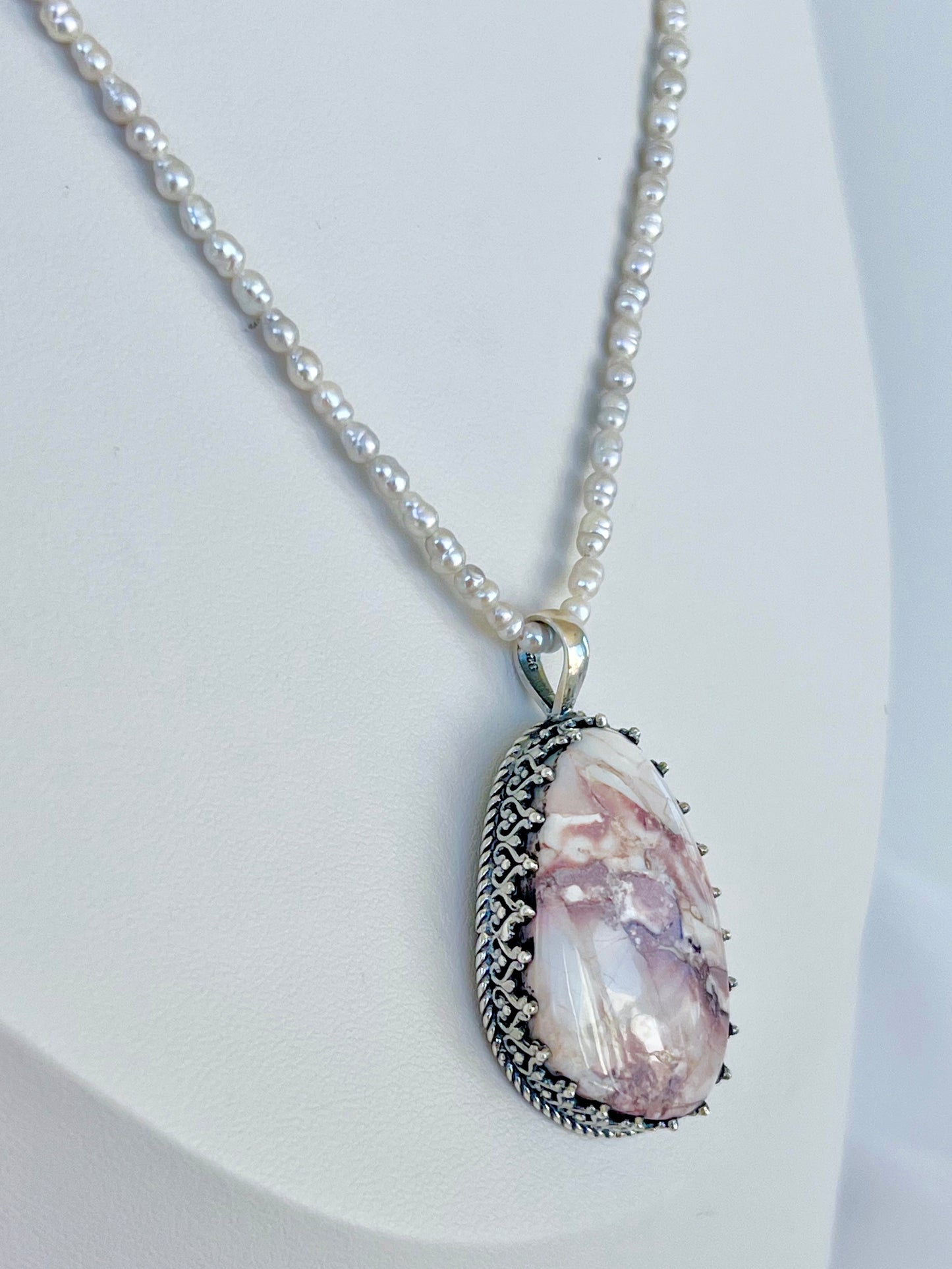 Hyacinth Jasper Crown Talisman Pendent HJP1 925