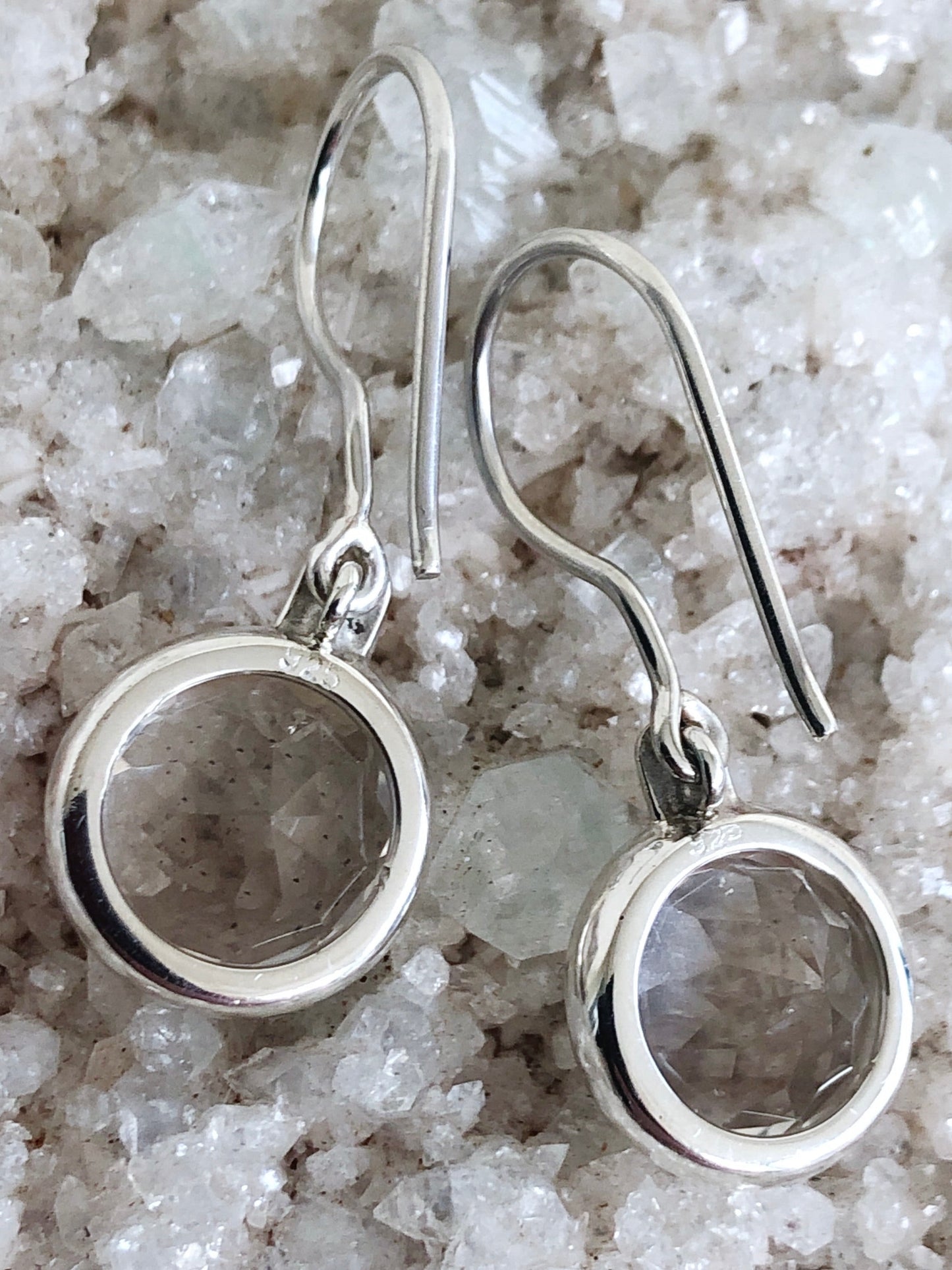 Angelic Petalite Sterling Silver Earrings