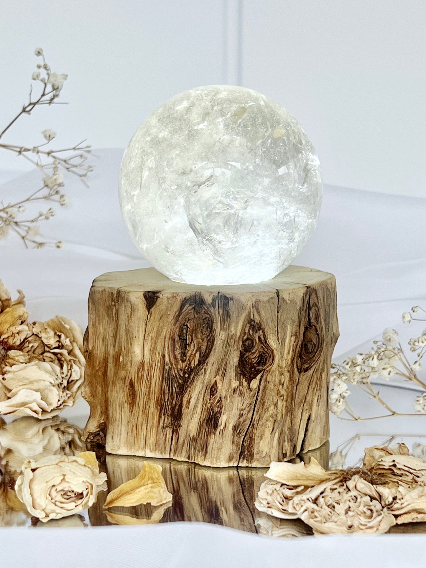 Enchanted Forest Wooden USB White Light Stand LS8