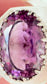 ‘The Twilight Crown of Amethyst’ Oval Rose de France Amethyst Ring 925