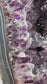 Enchanting Amethyst & Blue Banded Agate Fae Cave On Stand AME