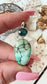 ‘Enola’ Turquoise & Emerald Green Kyanite Pendent 925 TP5