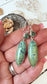 ‘Chepi’ Turquoise & Emerald Green Kyanite Earrings 925 TE1
