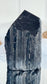 Shiny Black Tourmaline Semi Polished Top Point 4386