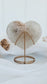 Agate Druzy Heart on Stand 4705