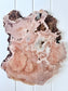 1.9kg Pink Amethyst with Purple Druzy Slab 4452