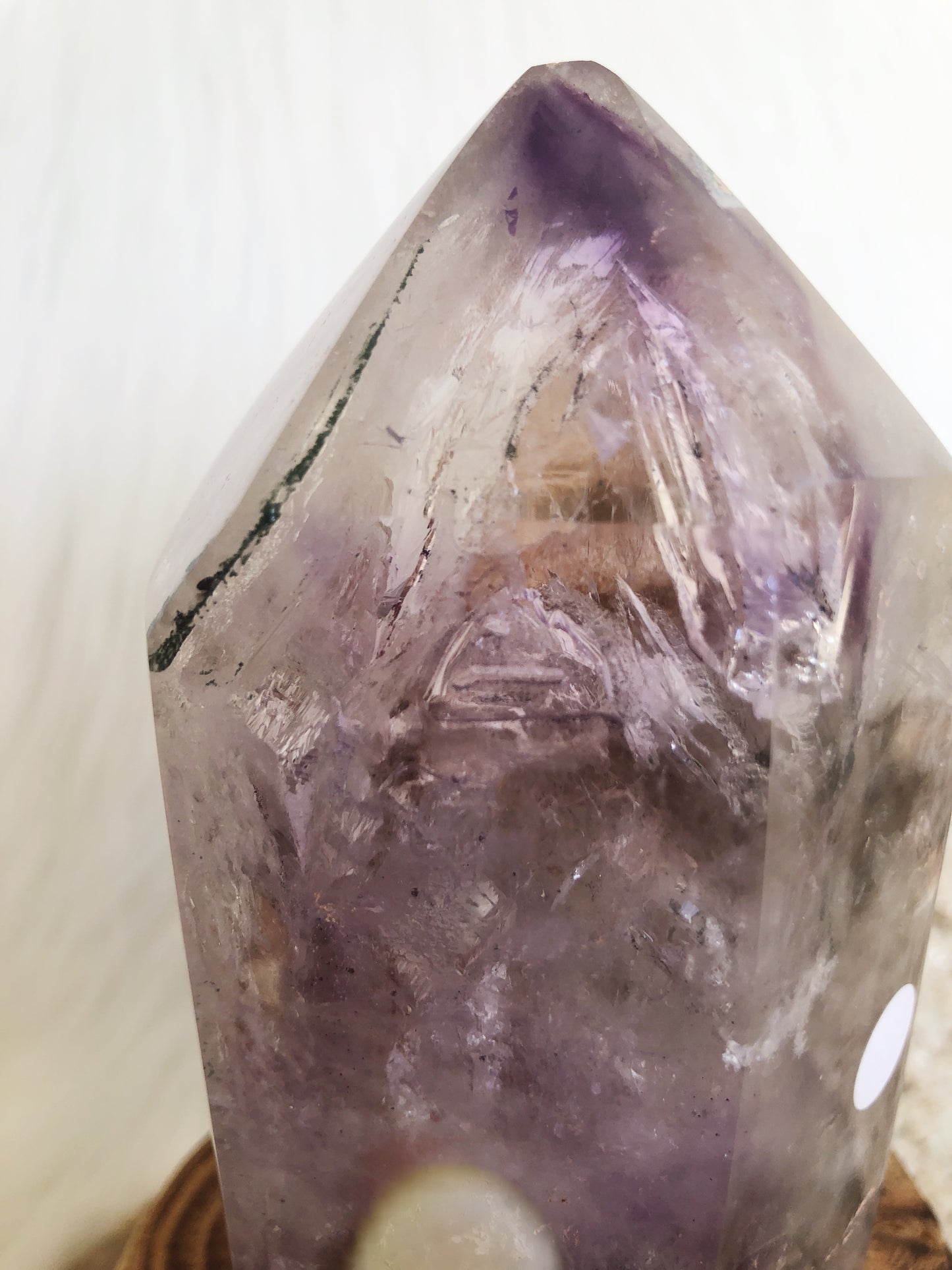 Self Healed Smoky Amethyst Phantom Enhydro