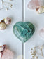 Polished Aquamarine Beryl Heart 4319