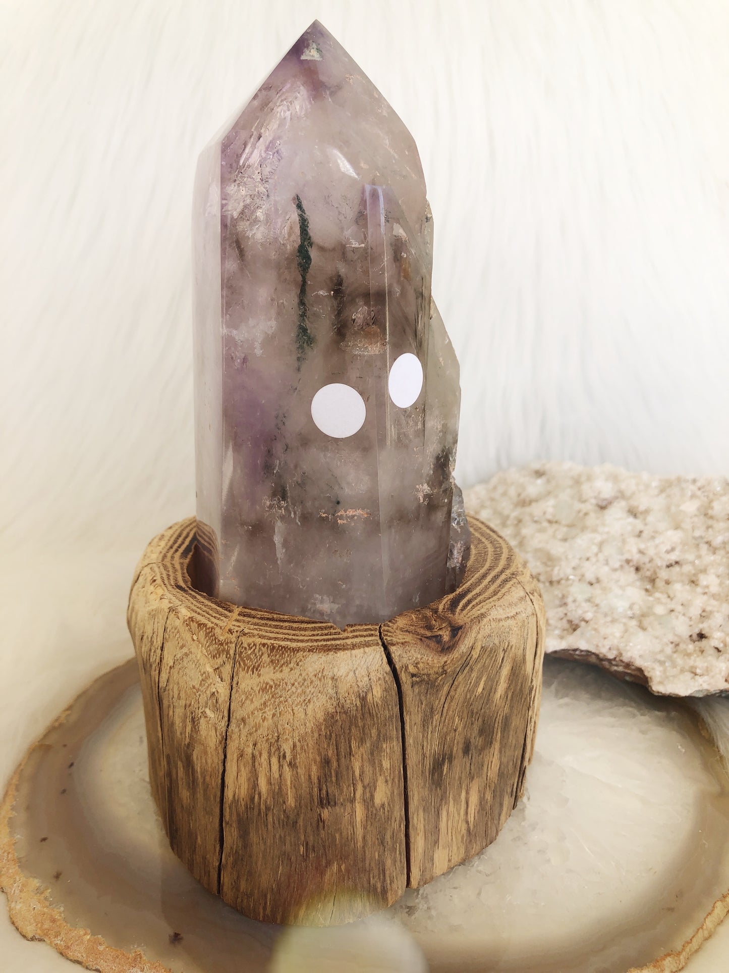 Self Healed Smoky Amethyst Phantom Enhydro