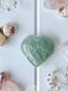 Polished Aquamarine Beryl Heart 4395
