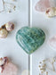 Polished Aquamarine Beryl Heart 4388