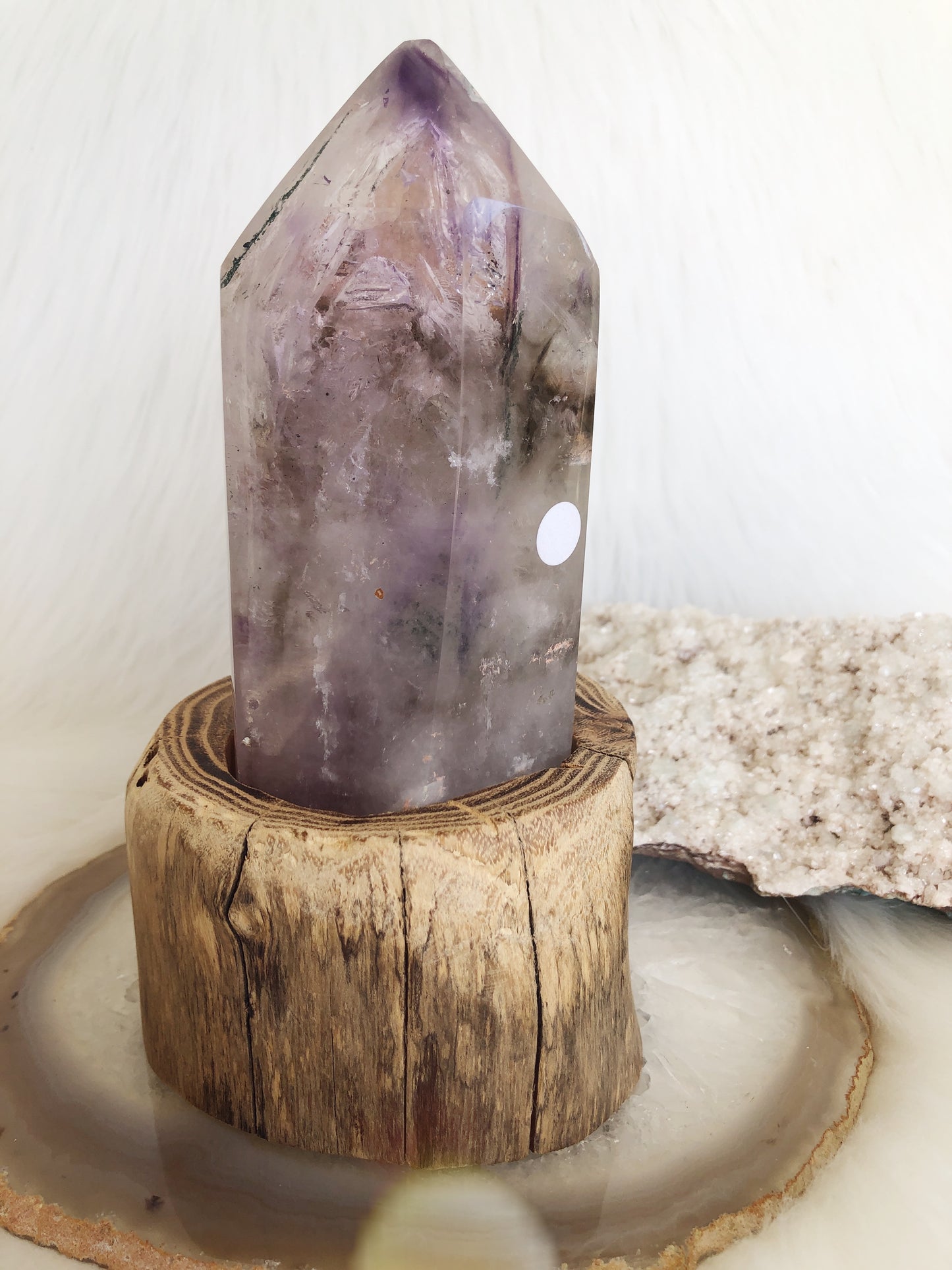 Self Healed Smoky Amethyst Phantom Enhydro