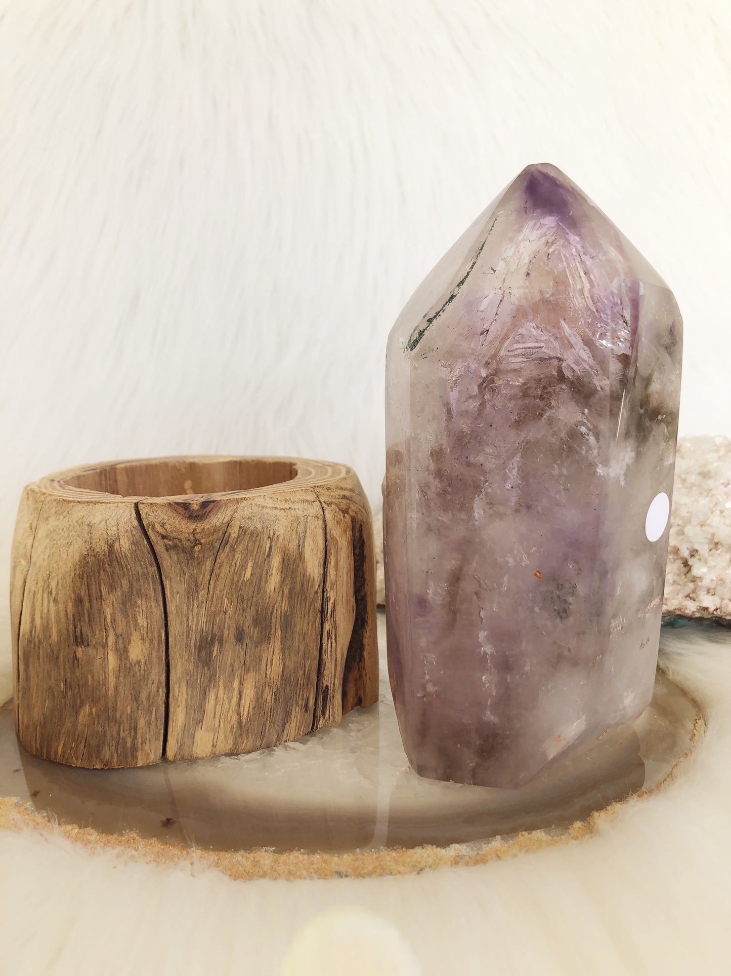 Self Healed Smoky Amethyst Phantom Enhydro