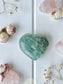 Polished Natural Aquamarine Beryl Heart 4393