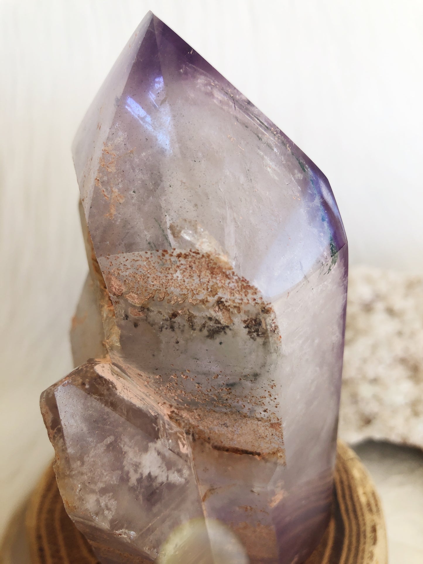 Self Healed Smoky Amethyst Phantom Enhydro