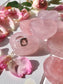 Mini Rose Quartz Heart Bowls
